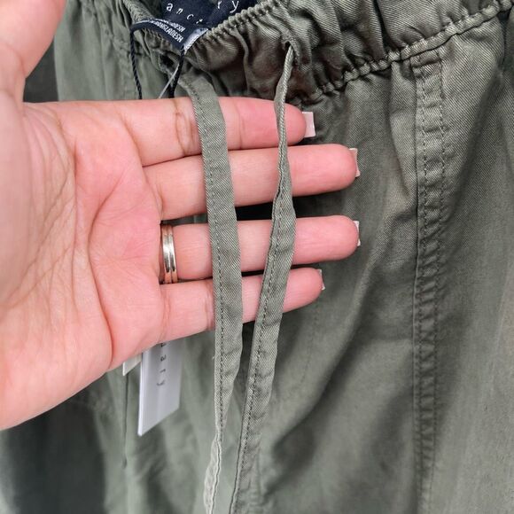 Sanctuary Go Easy Women’s Pine Green Drawstring Pull-On Pants XL NWT Lyocell - Picture 14 of 16